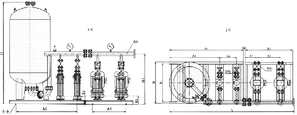 消防供水設備構(gòu)造圖